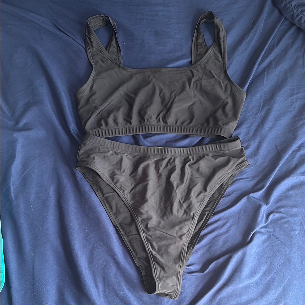 Black Women's Swimwear Set